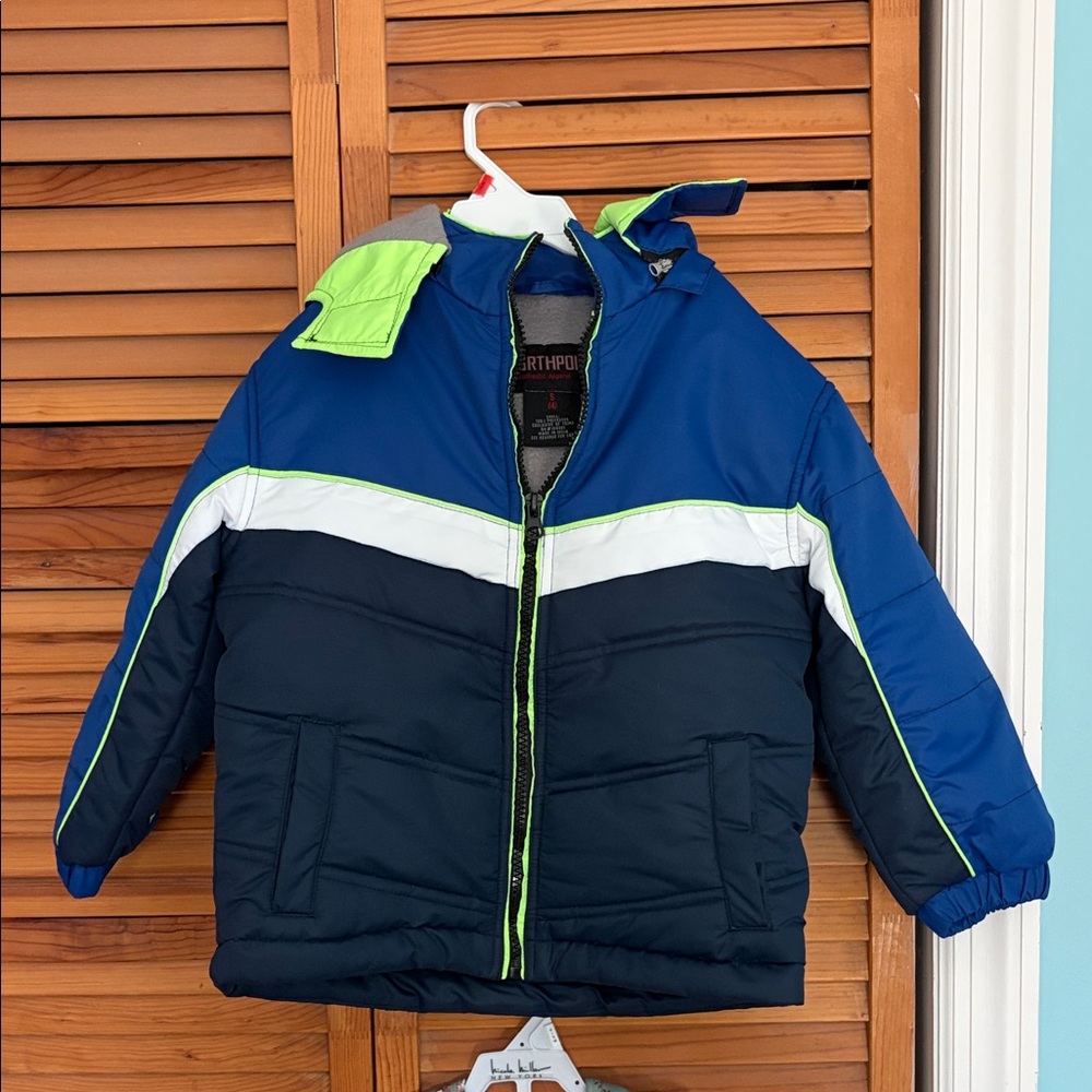 Northpoint toddler size 4 Blue and Green Jacket